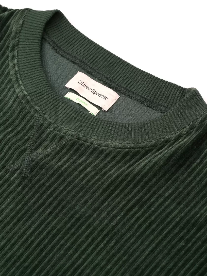 Oliver Spencer Arisaig Sweatshirt Lulworth Green New