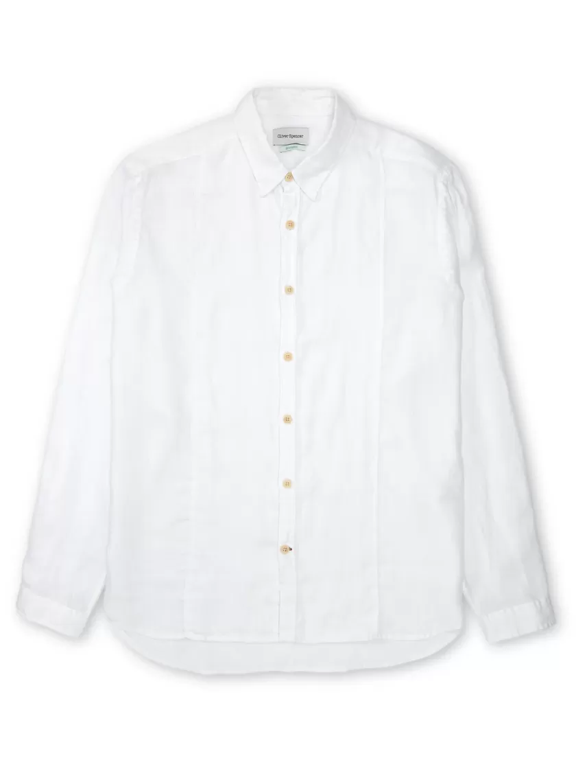 Oliver Spencer Ashcroft Shirt Bridford White New