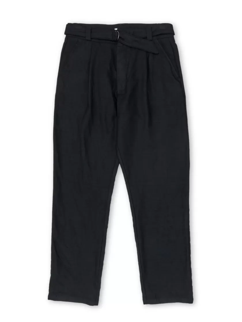 Oliver Spencer Belted Trousers Birkbeck Navy Flash Sale