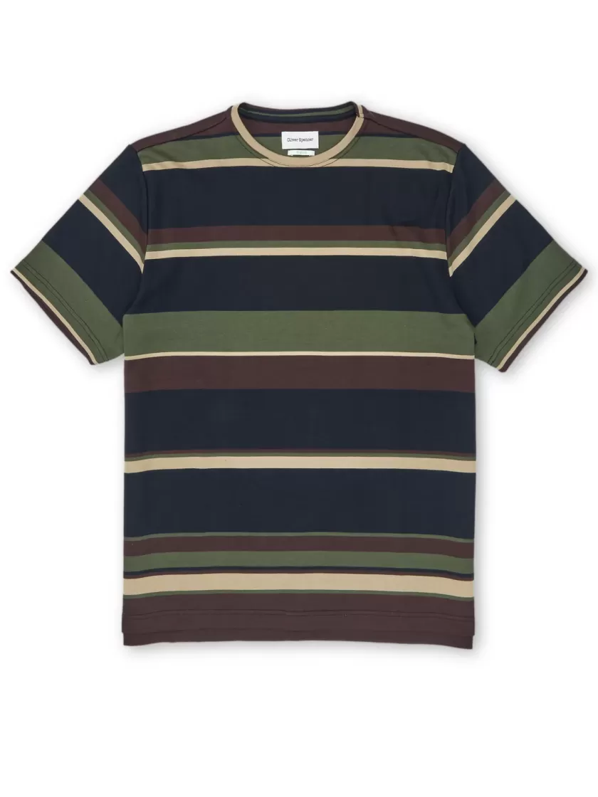 Oliver Spencer Box T-Shirt Elsmere Multi Cheap