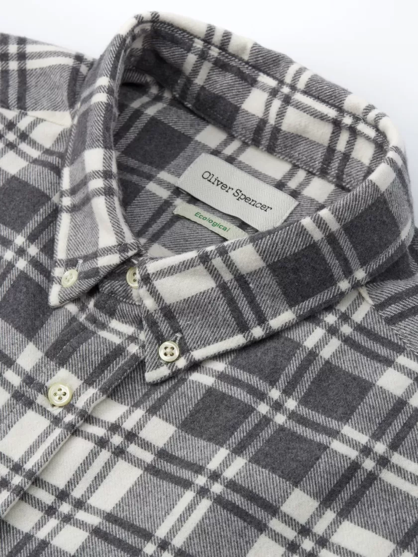 Oliver Spencer Brook Shirt Archdale Grey Store