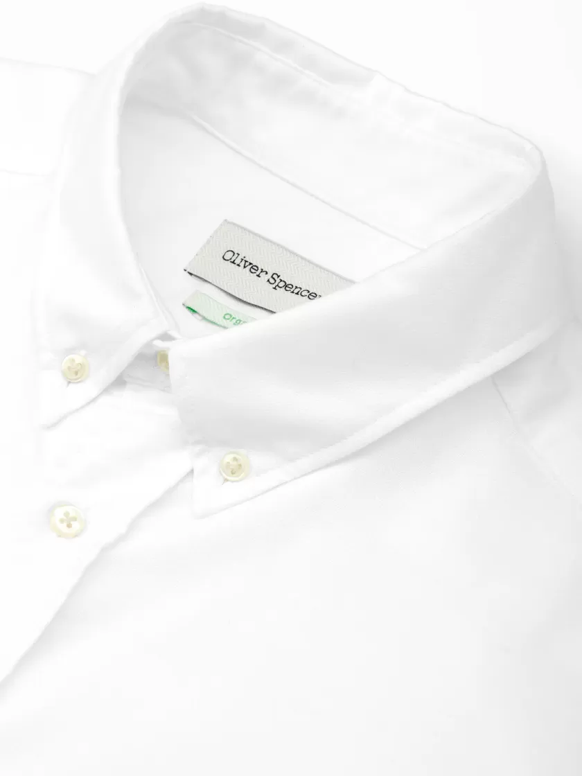 Oliver Spencer Brook Shirt Brecon White Cheap