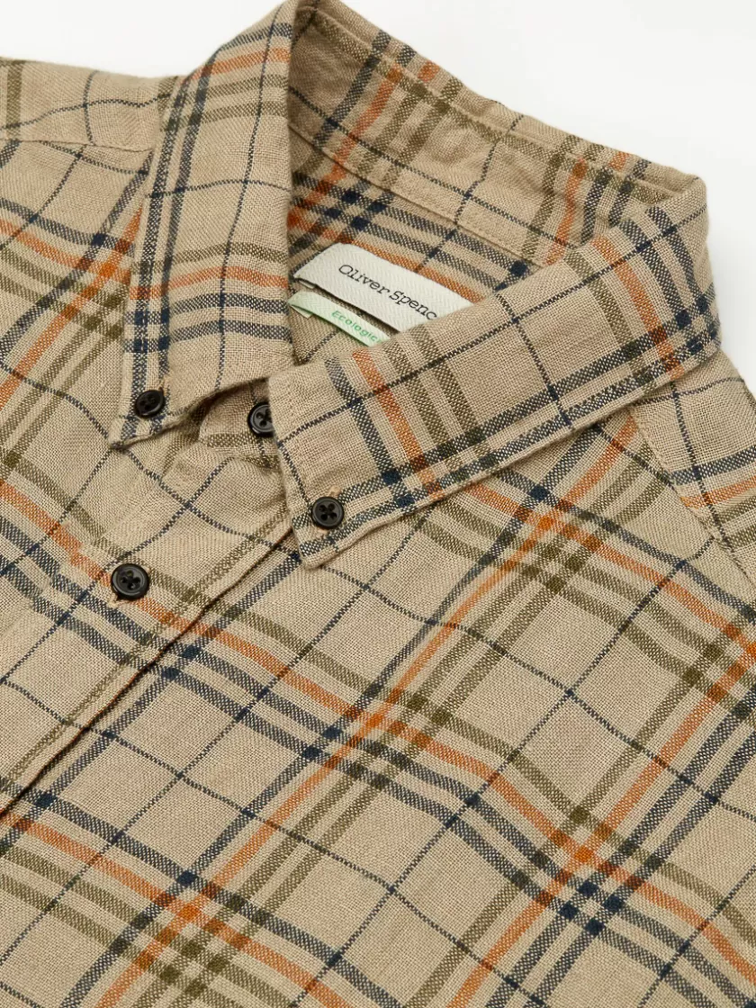 Oliver Spencer Brook Shirt Finlay Multi Discount