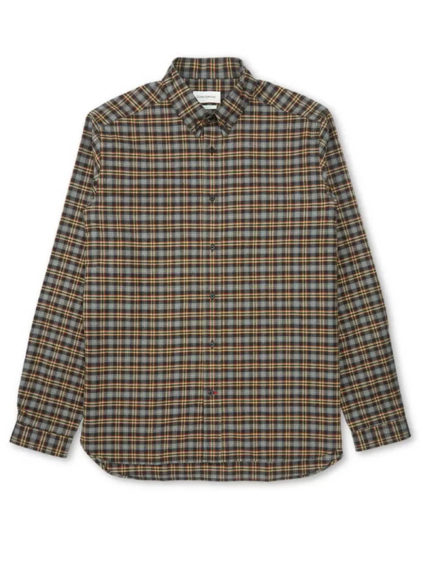 Oliver Spencer Brook Shirt Trail Multi Fashion