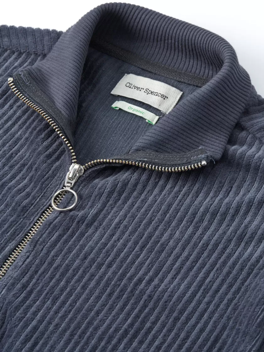 Oliver Spencer Calstock Track Top Lulworth Blue Sale