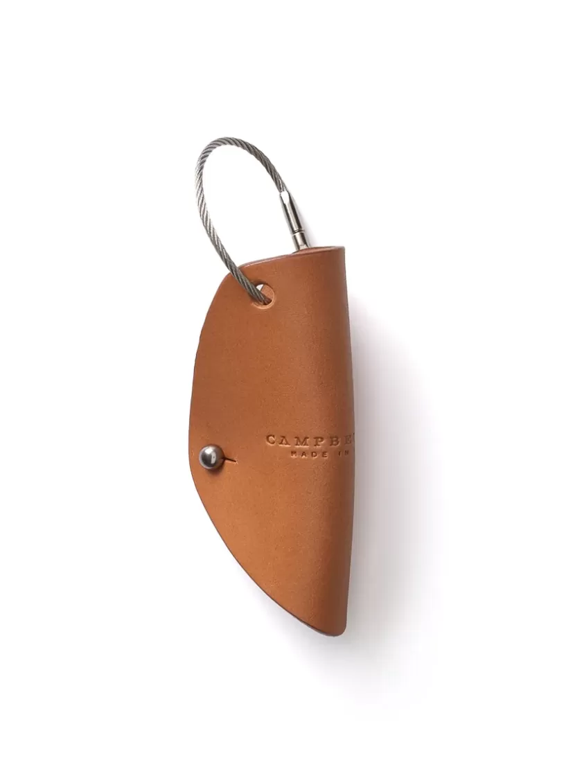 Oliver Spencer Campbell Cole Tan Leather Simple Key Wrap Store