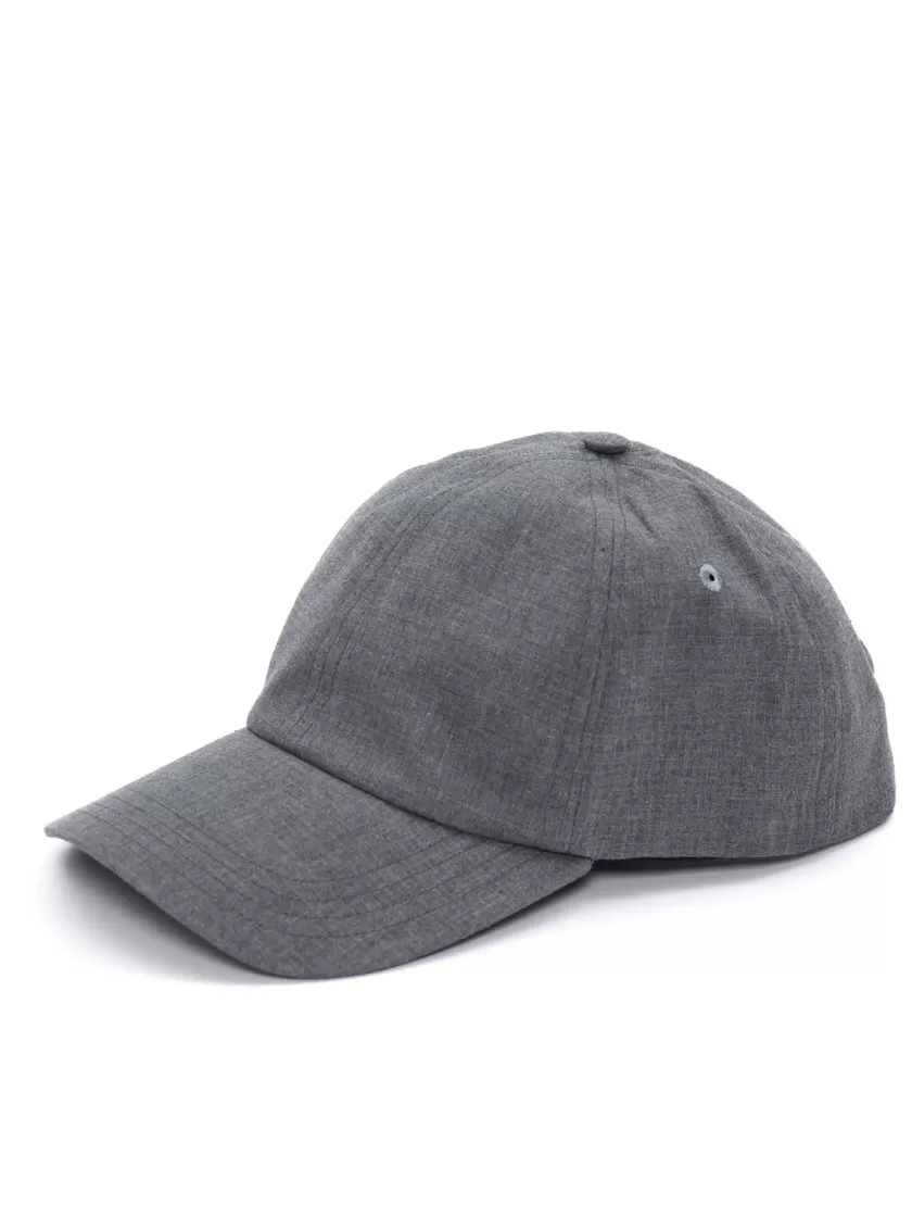 Oliver Spencer Cap Bridges Grey Clearance