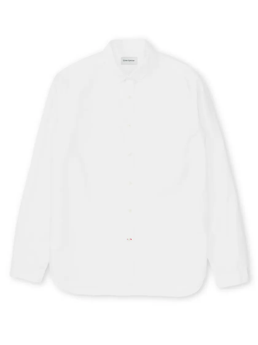 Oliver Spencer Clerkenwell Tab Shirt Marham White Online
