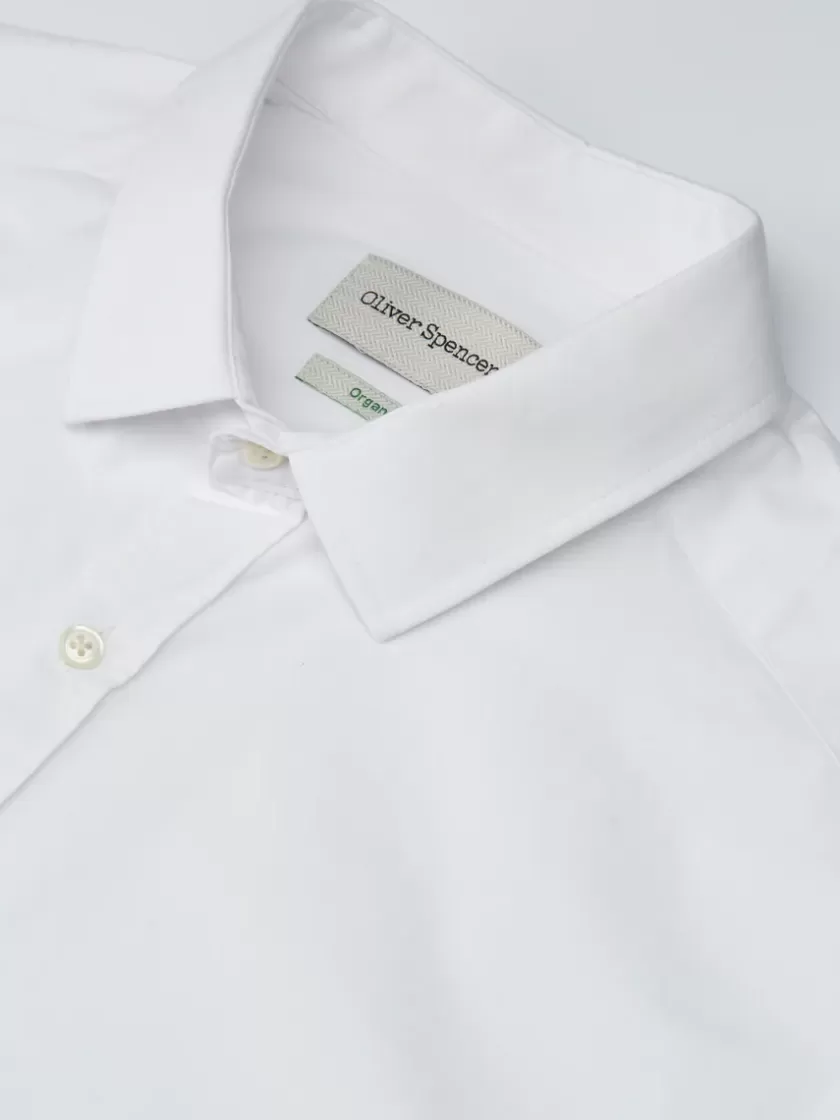 Oliver Spencer Conduit Classic Shirt Abbott White Cheap