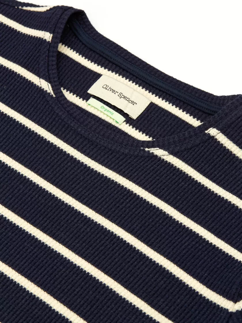 Oliver Spencer Conduit T-Shirt Montrose Navy Cheap