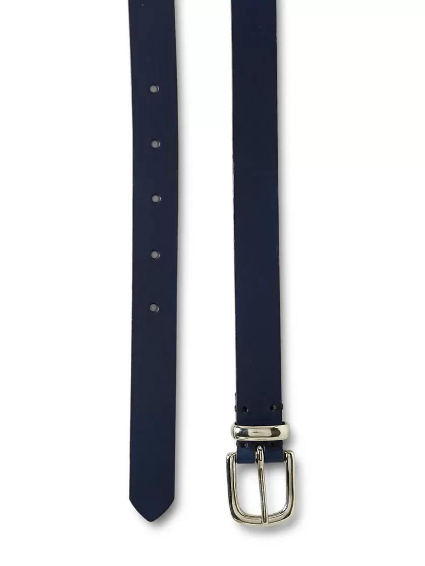 Oliver Spencer Coniston Belt Leather Blue Cheap