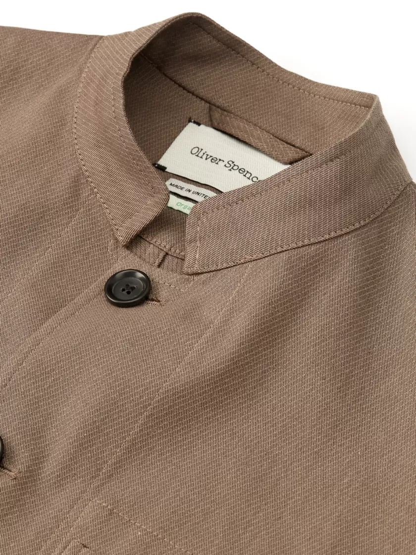 Oliver Spencer Coram Jacket Bevan Taupe Outlet