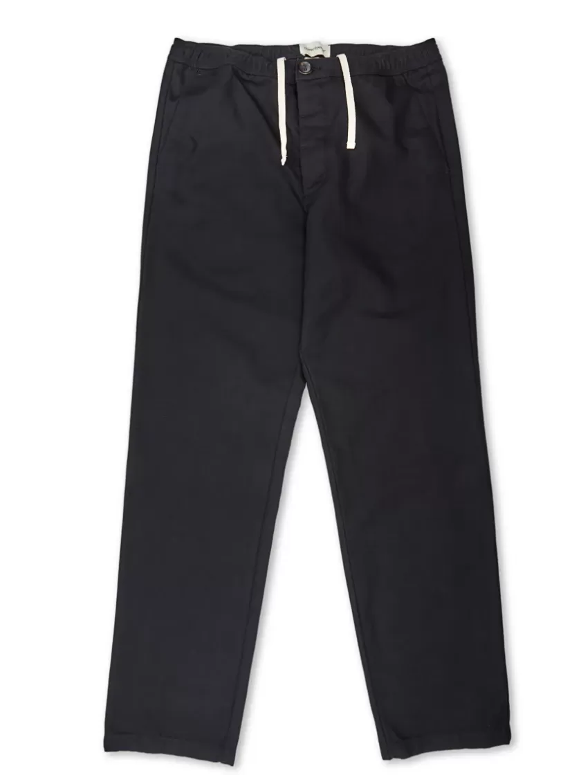 Oliver Spencer Drawstring Trousers Ellbridge Black Outlet
