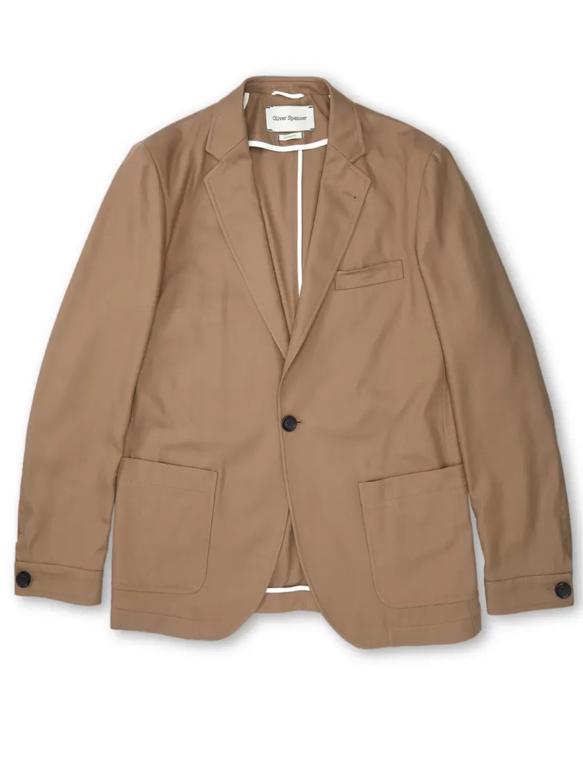 Oliver Spencer Fairway Jacket Causton Taupe Sale