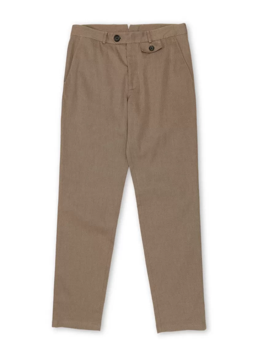 Oliver Spencer Fishtail Trousers Bevan Taupe Store