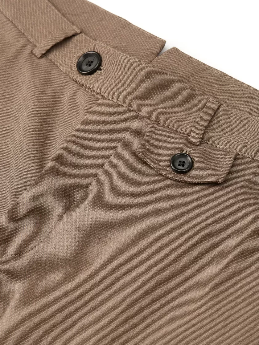 Oliver Spencer Fishtail Trousers Bevan Taupe Store