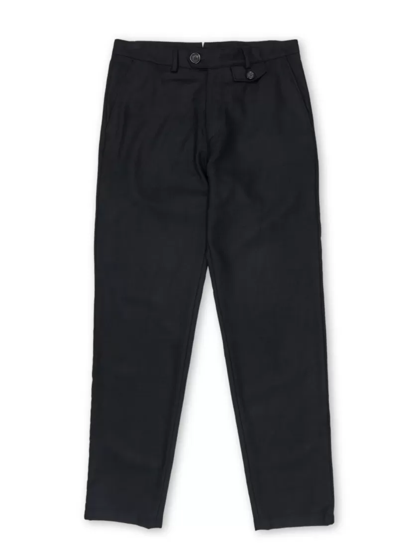 Oliver Spencer Fishtail Trousers Birkbeck Navy Sale