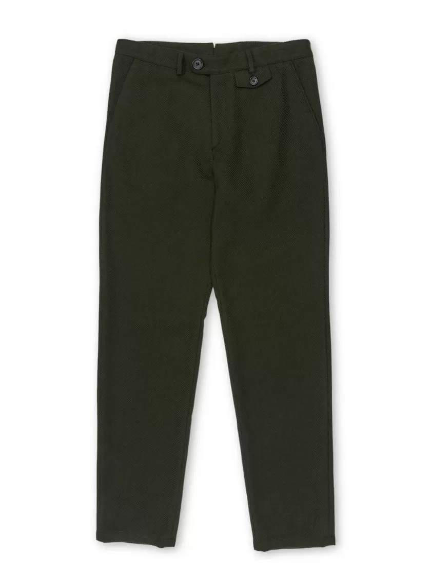 Oliver Spencer Fishtail Trousers Buttress Green Flash Sale