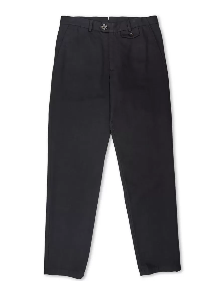 Oliver Spencer Fishtail Trousers Ellbridge Black Sale