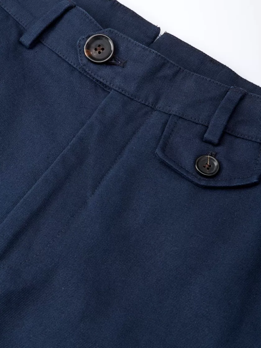 Oliver Spencer Fishtail Trousers Ellbridge Navy Hot