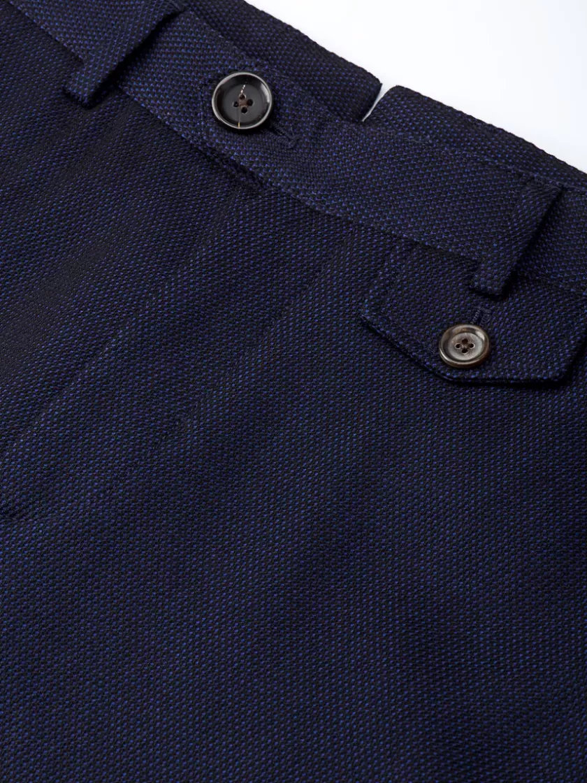 Oliver Spencer Fishtail Trousers Morva Navy Sale