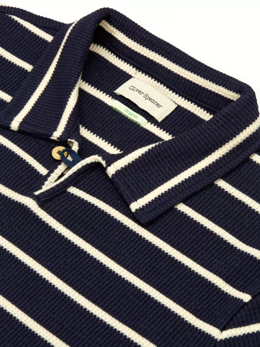 Oliver Spencer Hawthorn Polo Shirt Montrose Navy Best Sale