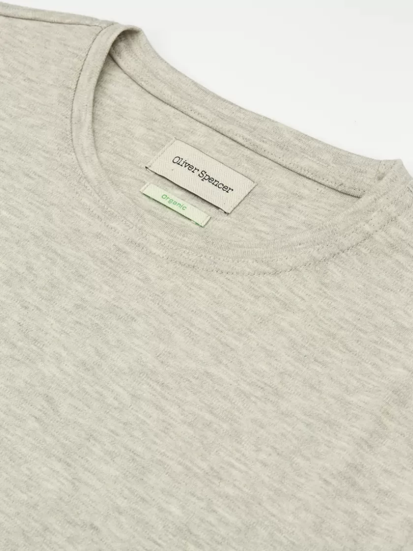 Oliver Spencer Heavy T-Shirt Tavistock Grey New