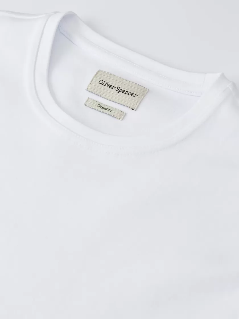 Oliver Spencer Heavy T-Shirt Tavistock White Hot