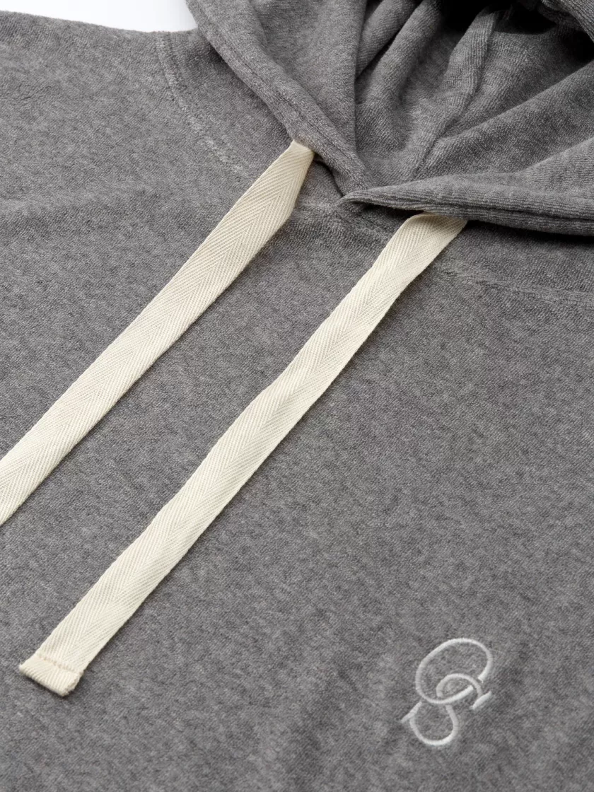 Oliver Spencer House Hoodie Ashbourne Grey Best Sale