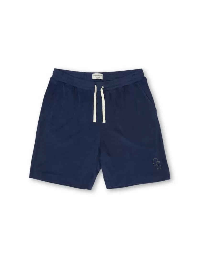 Oliver Spencer House Jersey Shorts Ashbourne Navy Cheap