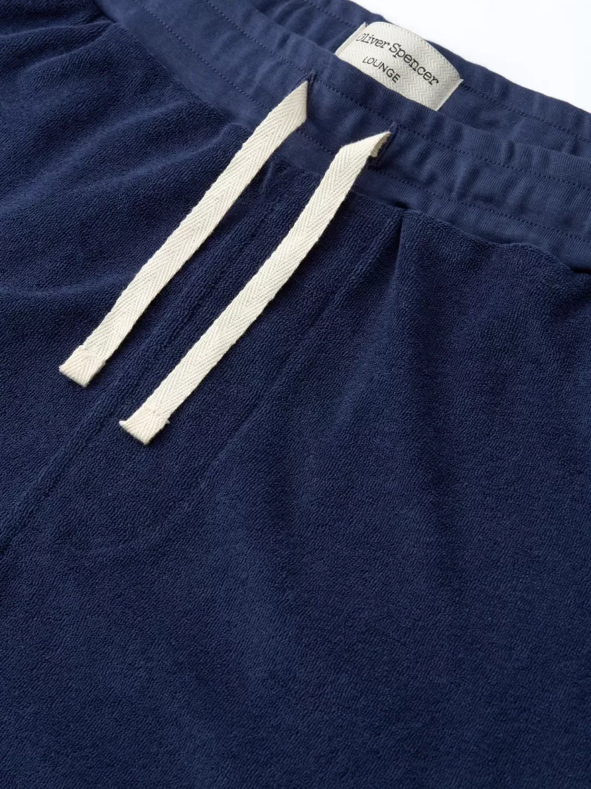 Oliver Spencer House Jersey Shorts Ashbourne Navy Cheap