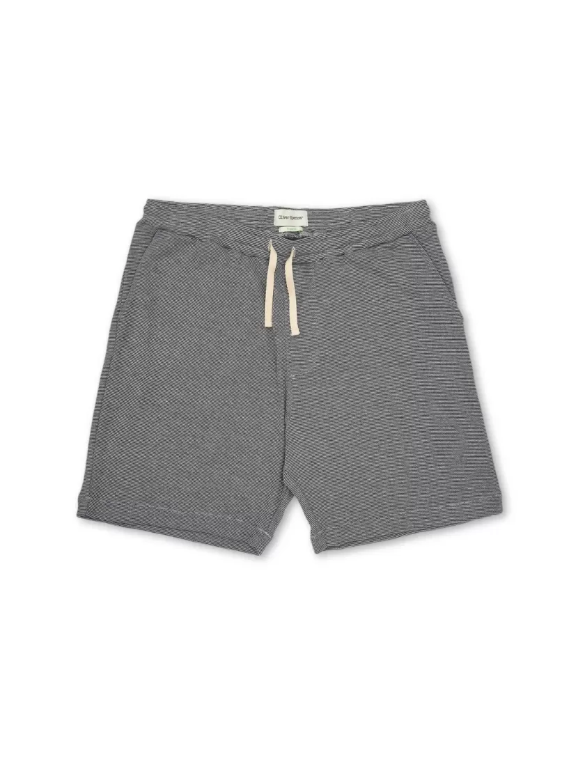 Oliver Spencer House Jersey Shorts Yale Blue Discount