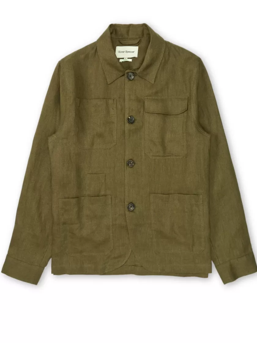 Oliver Spencer Hythe Jacket Padworth Green Best Sale