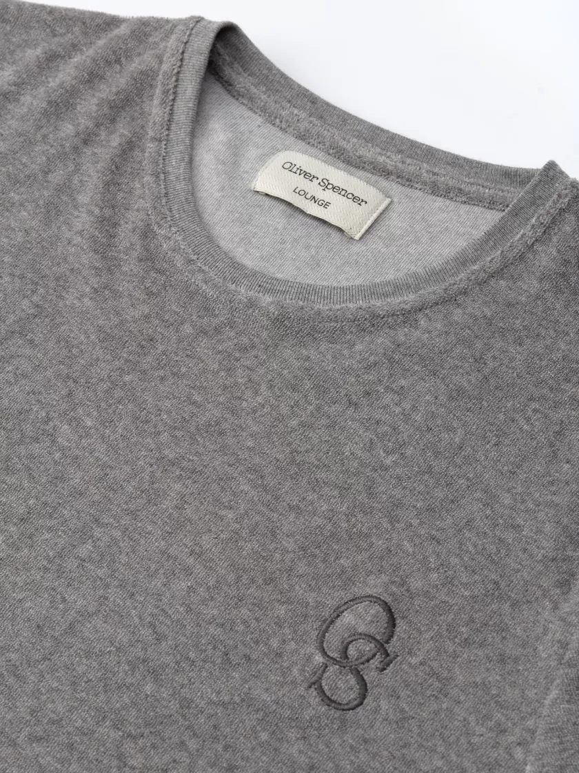 Oliver Spencer Lounge T-Shirt Ashbourne Grey Cheap
