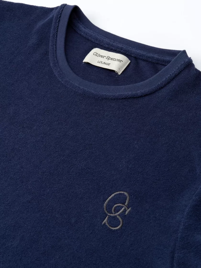Oliver Spencer Lounge T-Shirt Ashbourne Navy Best Sale