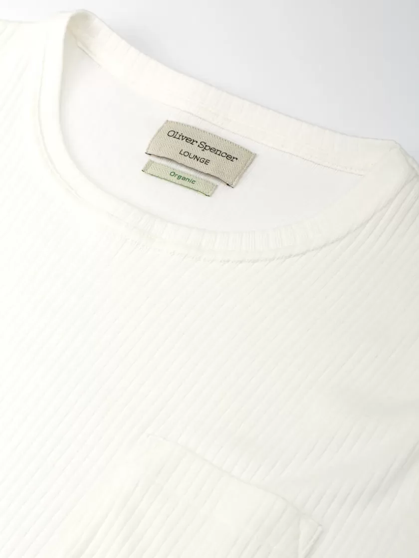 Oliver Spencer Lounge T-Shirt Elms Ecru Cheap