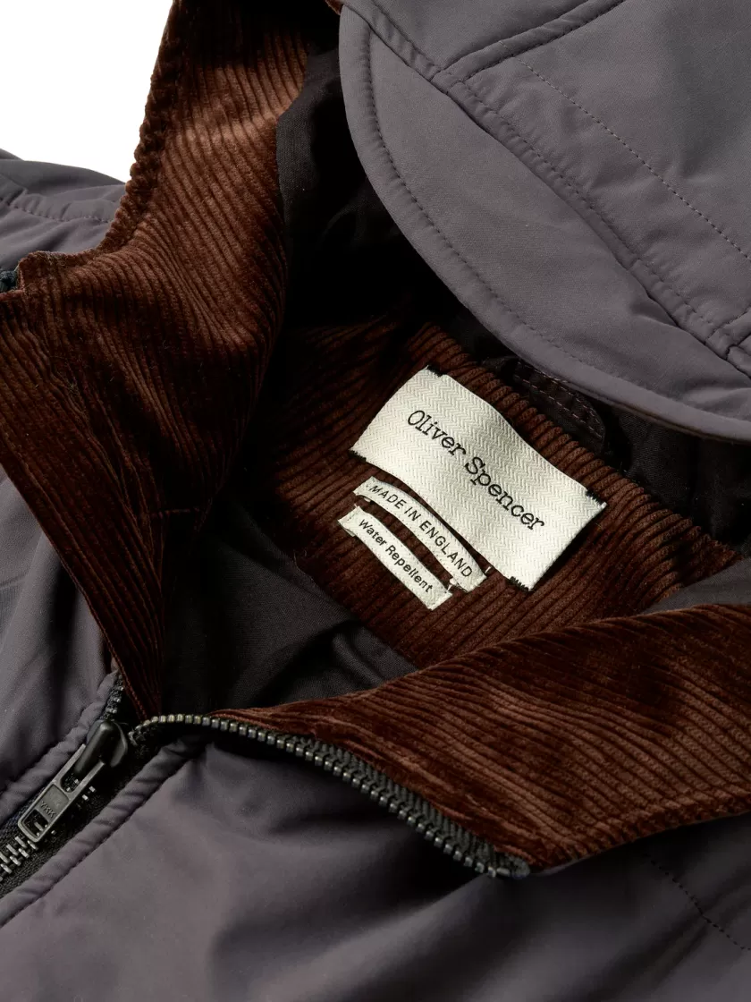 Oliver Spencer Malvern Gilet Selsey Mole Grey Cheap