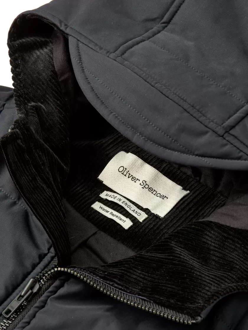 Oliver Spencer Malvern Gilet Selsey Navy Fashion