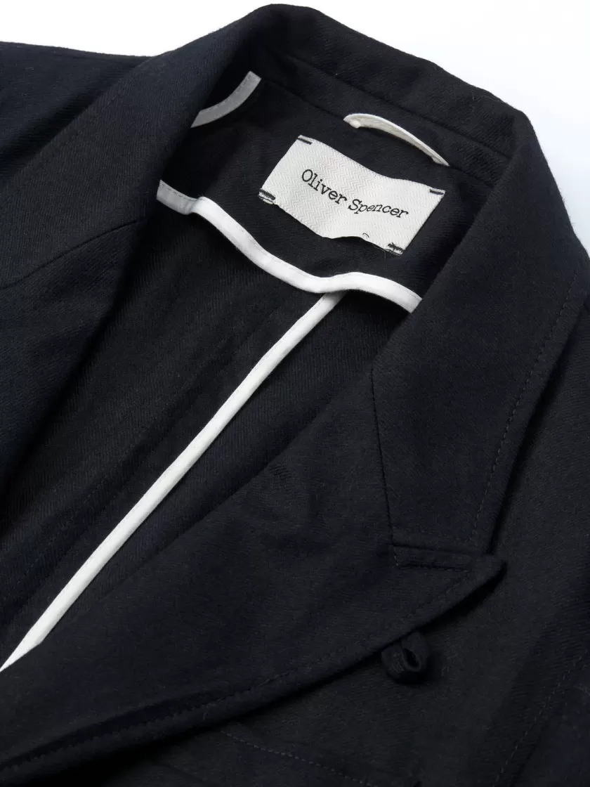 Oliver Spencer Mansfield Jacket Birkbeck Navy Online