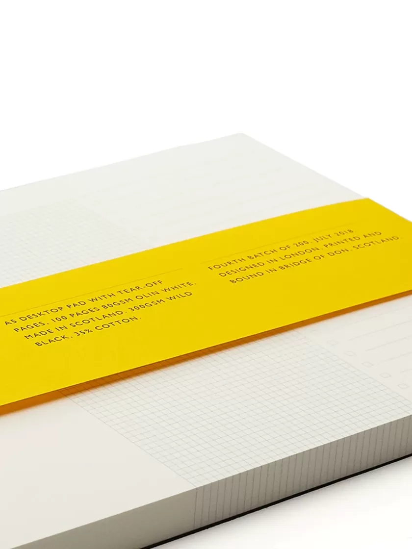 Oliver Spencer Mark + Fold Planner Pad Fashion