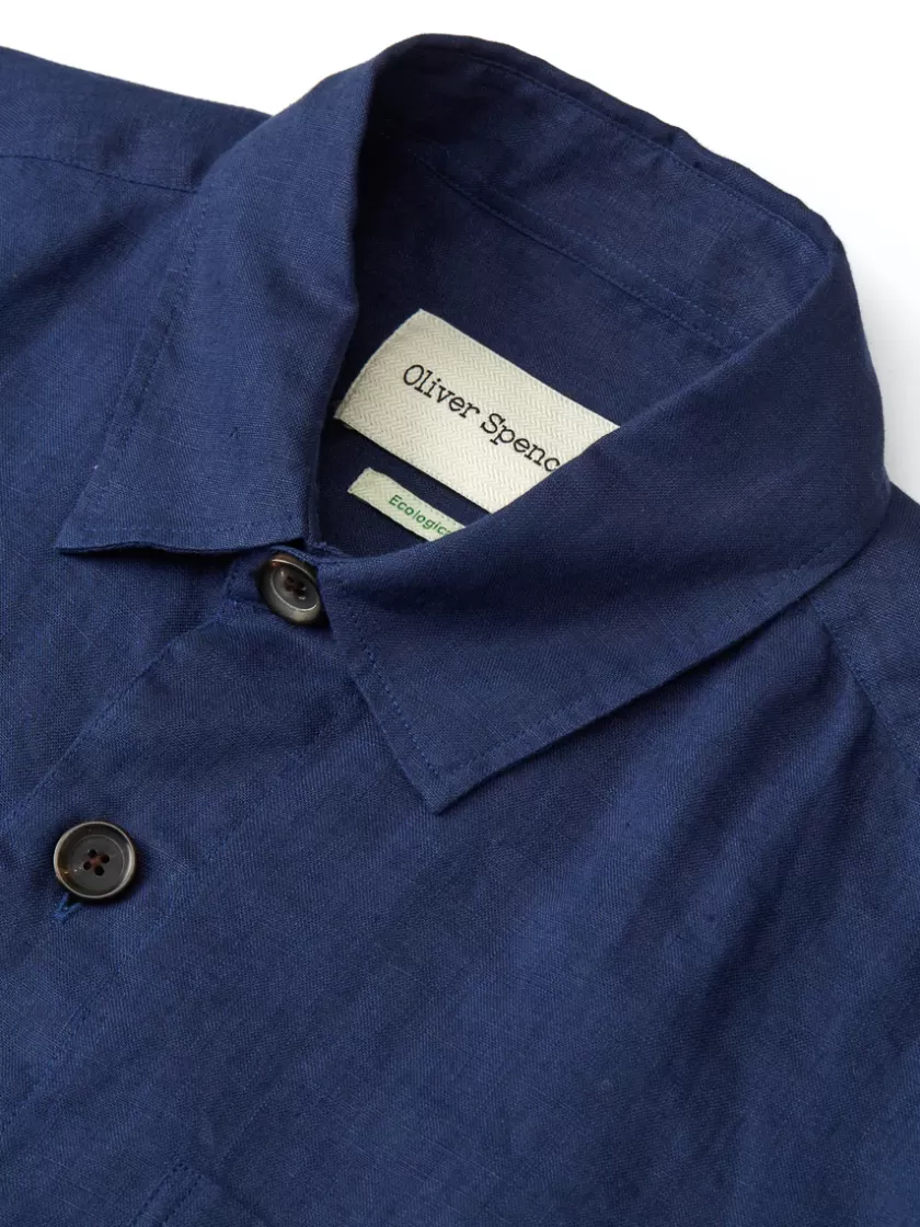 Oliver Spencer Milford Jacket Padworth Navy Online