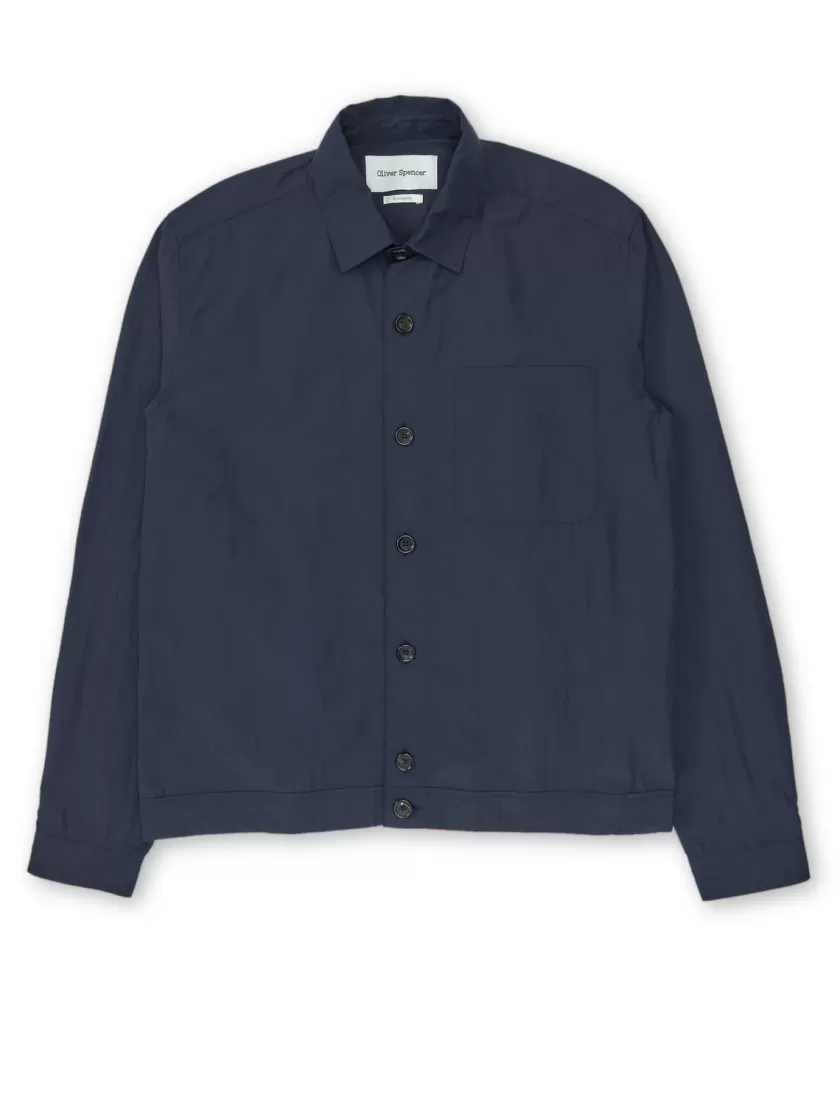 Oliver Spencer Milford Jacket Penpol Navy New