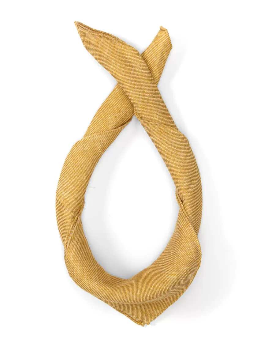 Oliver Spencer Neckerchief Clement Yellow Flash Sale