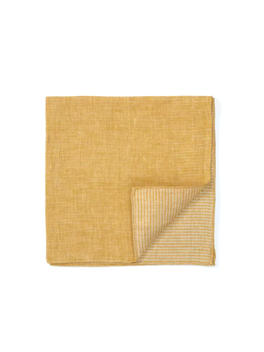 Oliver Spencer Neckerchief Clement Yellow Flash Sale