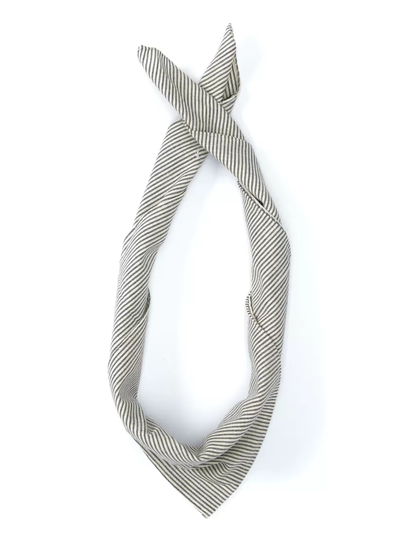 Oliver Spencer Neckerchief Fyne Blue Store