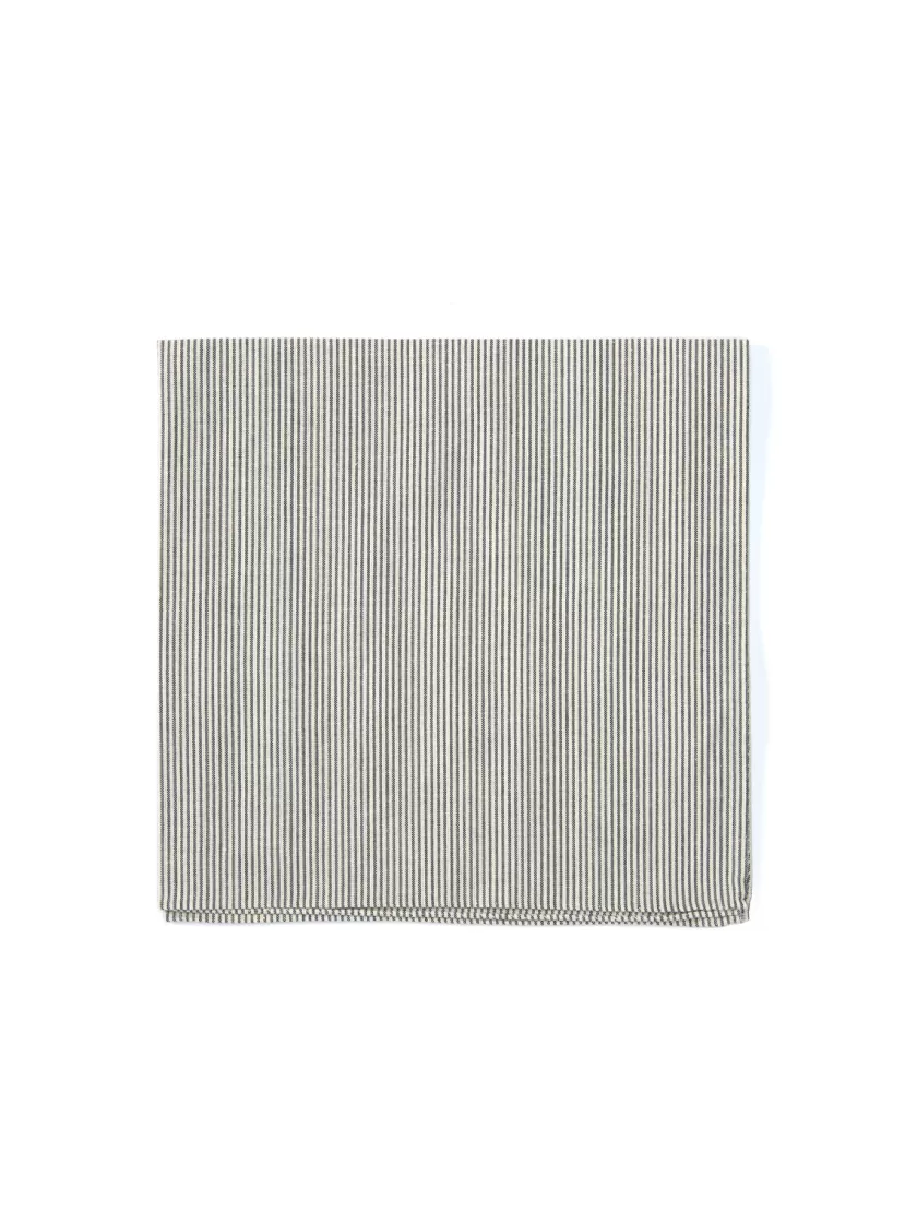 Oliver Spencer Neckerchief Fyne Blue Store
