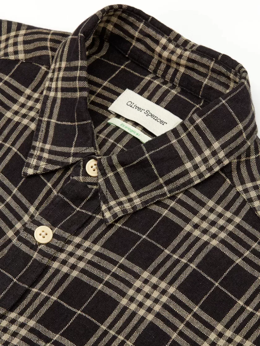 Oliver Spencer New York Special Shirt Finlay Black Sale
