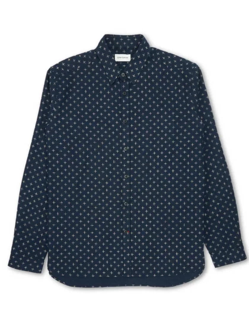 Oliver Spencer New York Special Shirt Folcroft Navy Discount