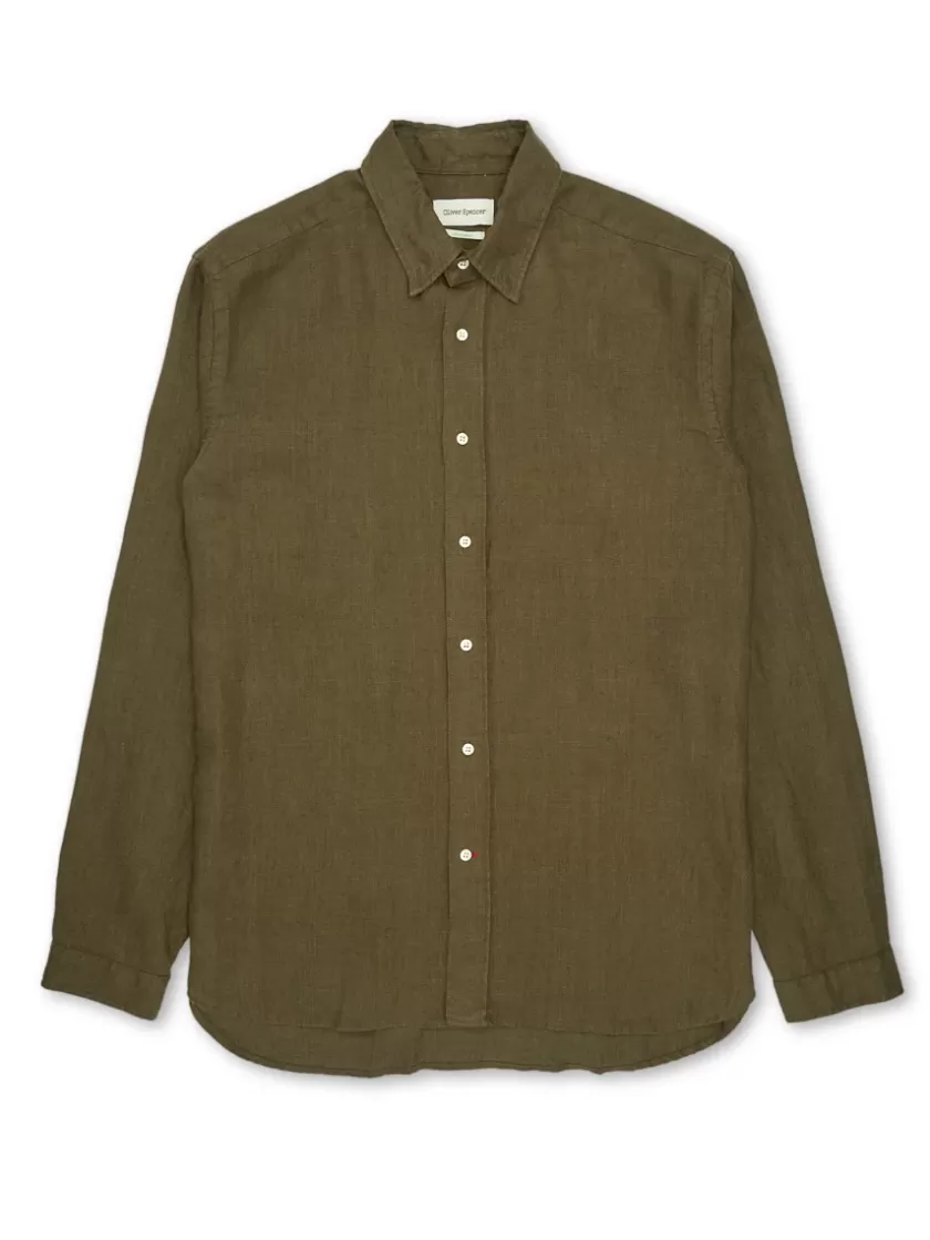 Oliver Spencer New York Special Shirt Padworth Green Clearance