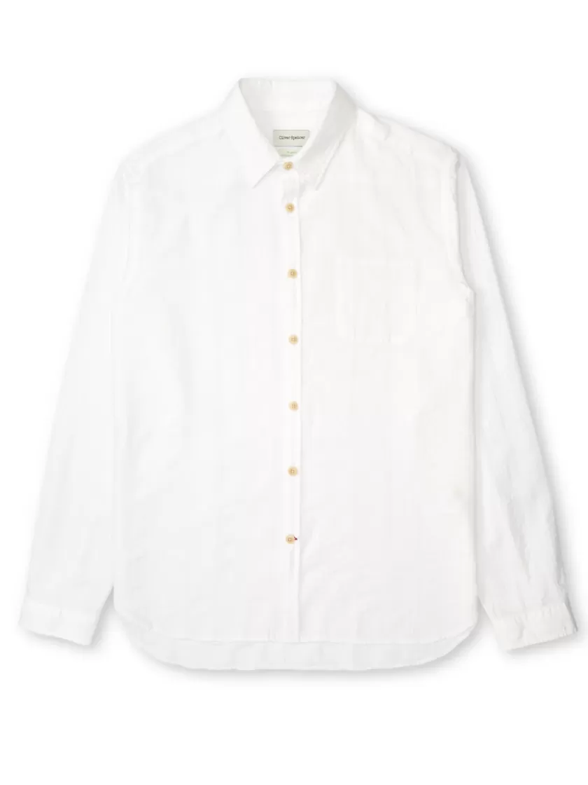 Oliver Spencer New York Special Shirt Phaidon White Discount